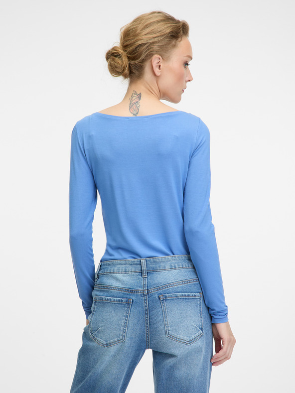 Orsay Μπλε γυναικείο μακρυμάνικο t-shirt ORSAY