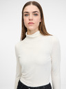 Orsay Κρεμ γυναικείο μακρυμάνικο μπλουζάκι ORSAY
