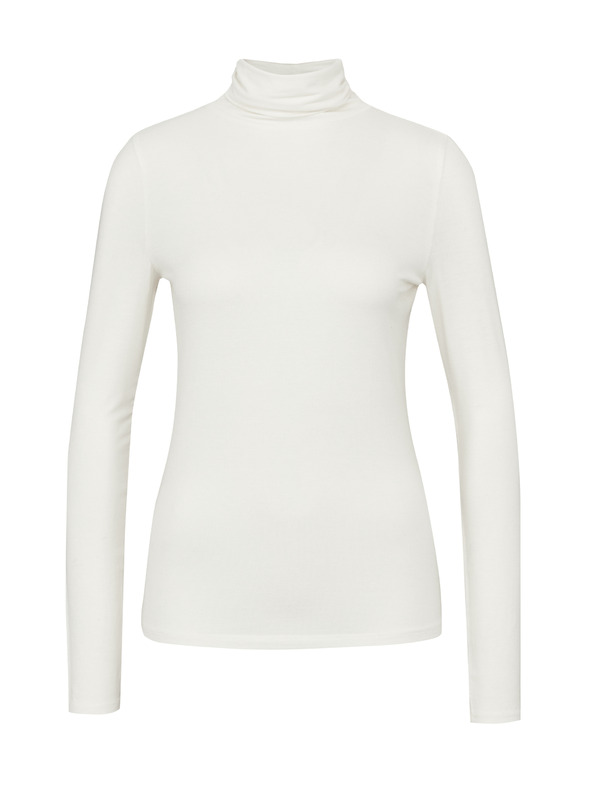 Orsay Κρεμ γυναικείο μακρυμάνικο μπλουζάκι ORSAY