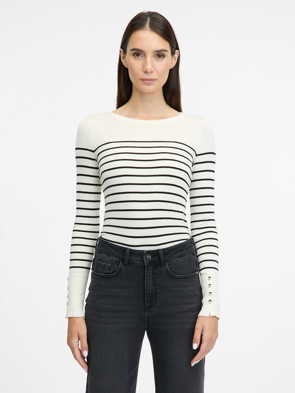 Orsay Κρεμ γυναικεία ζακέτα ORSAY