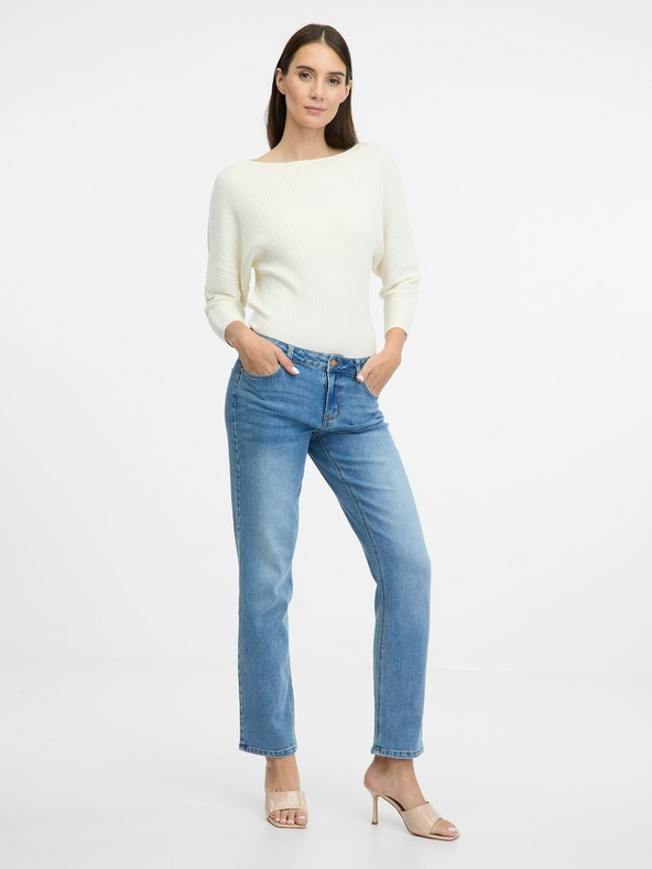 Orsay Κρεμ γυναικεία ζακέτα ORSAY