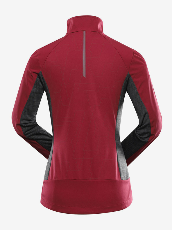 ALPINE PRO Γυναικείο softshell μπουφάν με μεμβράνη ALPINE PRO UKEBA ανεμώνη