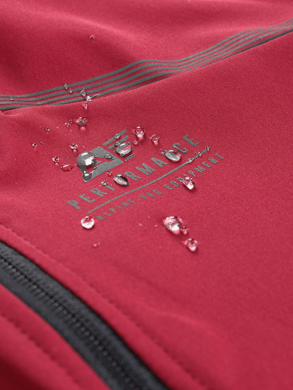 ALPINE PRO Γυναικείο softshell μπουφάν με μεμβράνη ALPINE PRO UKEBA ανεμώνη