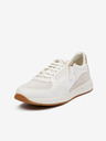 Geox Κρεμ γυναικεία αθλητικά παπούτσια Geox Bulmya