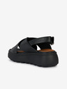 Geox Μαύρα γυναικεία σανδάλια Geox Spherica EC4.1 S