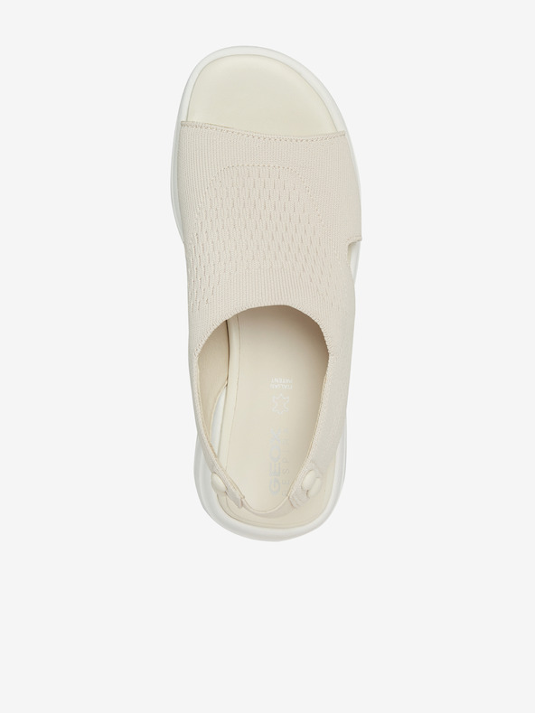 Geox Λευκά γυναικεία σανδάλια Geox Spherica Ec5