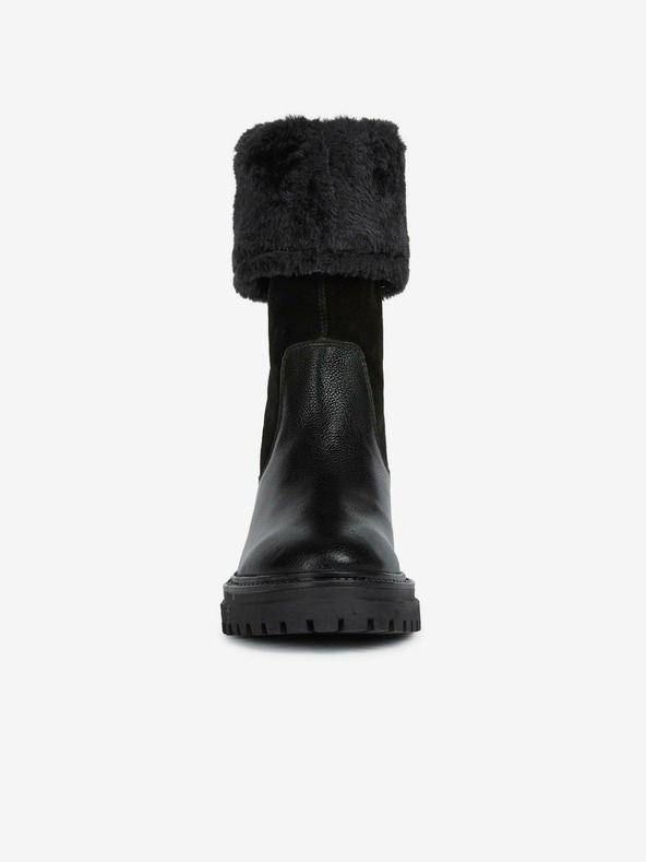 Geox Μαύρες γυναικείες μπότες Geox Iridea