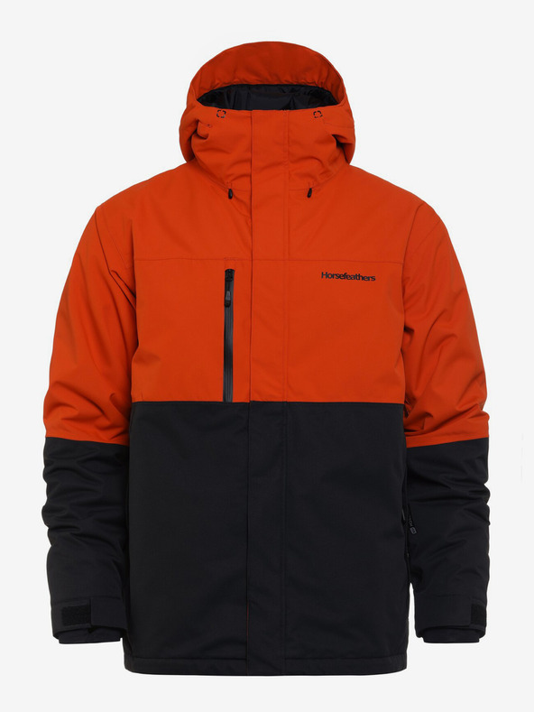 Horsefeathers Track jacket - red clay/black Horsefeathers