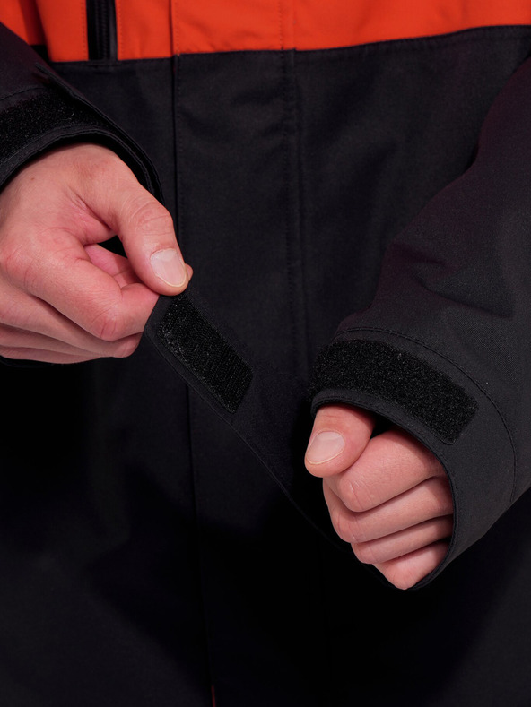 Horsefeathers Track jacket - red clay/black Horsefeathers