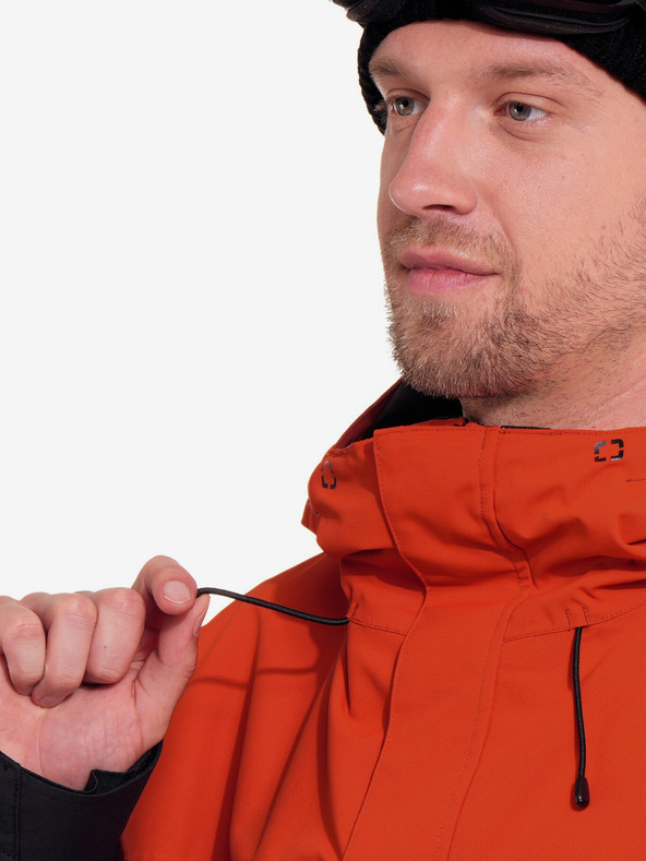 Horsefeathers Track jacket - red clay/black Horsefeathers