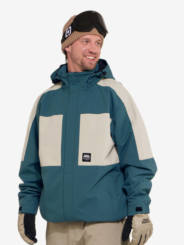 Horsefeathers Envoy μπουφάν - hydro/cream Horsefeathers