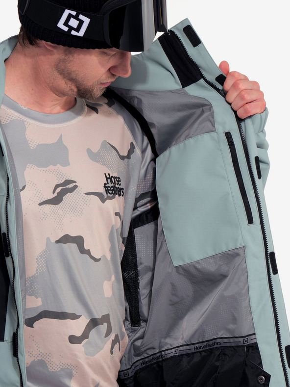 Horsefeathers Envoy μπουφάν - μπλε ομίχλη Horsefeathers