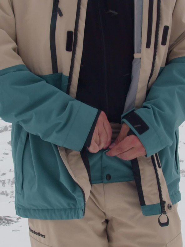 Horsefeathers Track Jacket - mojave/hydro Horsefeathers