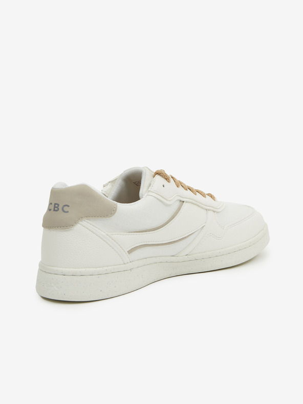 Geox Λευκά ανδρικά αθλητικά παπούτσια Geox Warrens