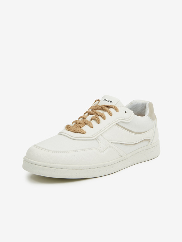 Geox Λευκά ανδρικά αθλητικά παπούτσια Geox Warrens