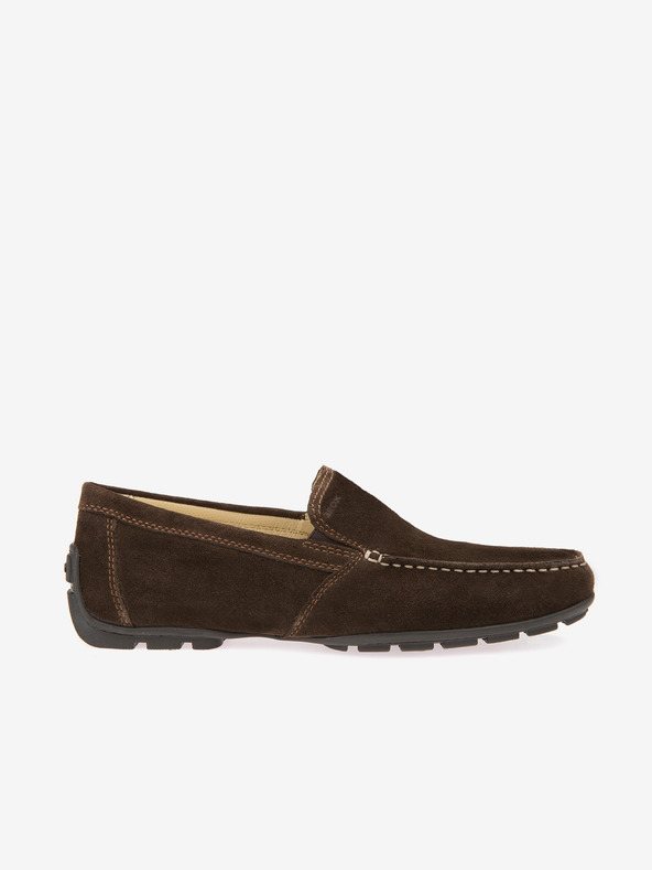Geox Καφέ Ανδρικά Suede Loafers Geox Moner