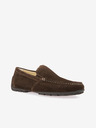 Geox Καφέ Ανδρικά Suede Loafers Geox Moner