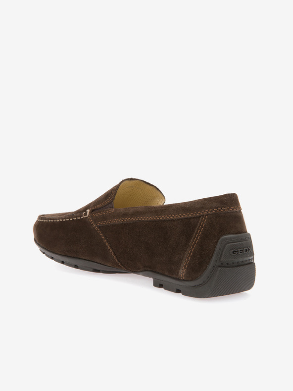 Geox Καφέ Ανδρικά Suede Loafers Geox Moner