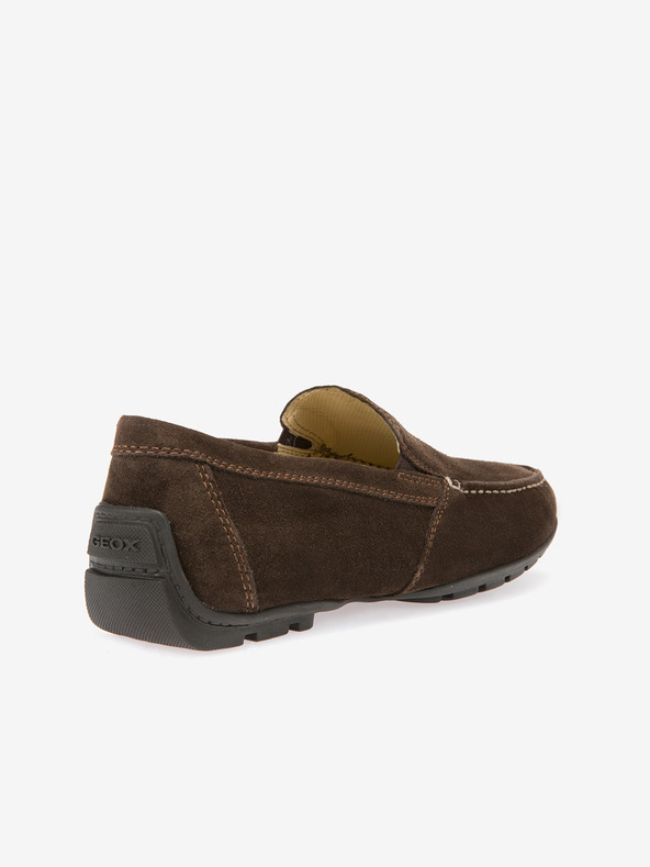 Geox Καφέ Ανδρικά Suede Loafers Geox Moner