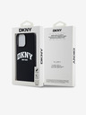 DKNY Υγρή σιλικόνη Arch Logo MagSafe Back Cover για iPhone 14 Pro Μαύρο DKNY