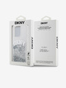 DKNY Κάλυμμα πλάτης Arch Logo Liquid Glitter για iPhone 14 Pro Διαφανές DKNY