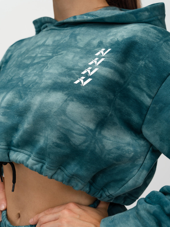 Nebbia NEBBIA Re-fresh γυναικείο crop φούτερ με κουκούλα 591