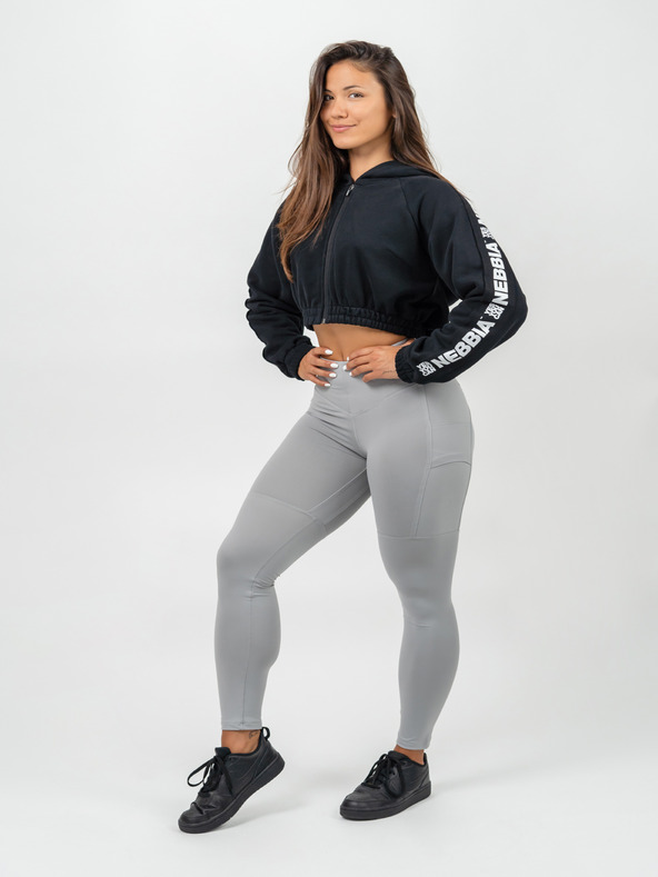 Nebbia Crop Hoodie ICONIC 254