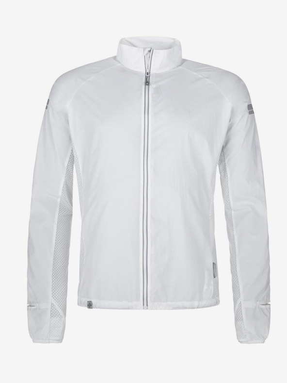 Kilpi Λευκό ανδρικό ελαφρύ μπουφάν για τρέξιμο Kilpi TIRANO-M