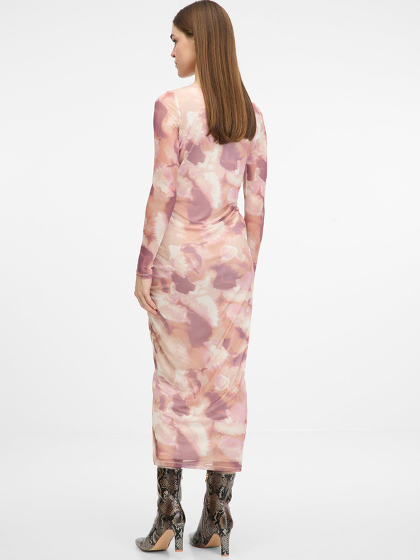 Orsay Ανοιχτό ροζ γυναικείο φόρεμα μίντι ORSAY