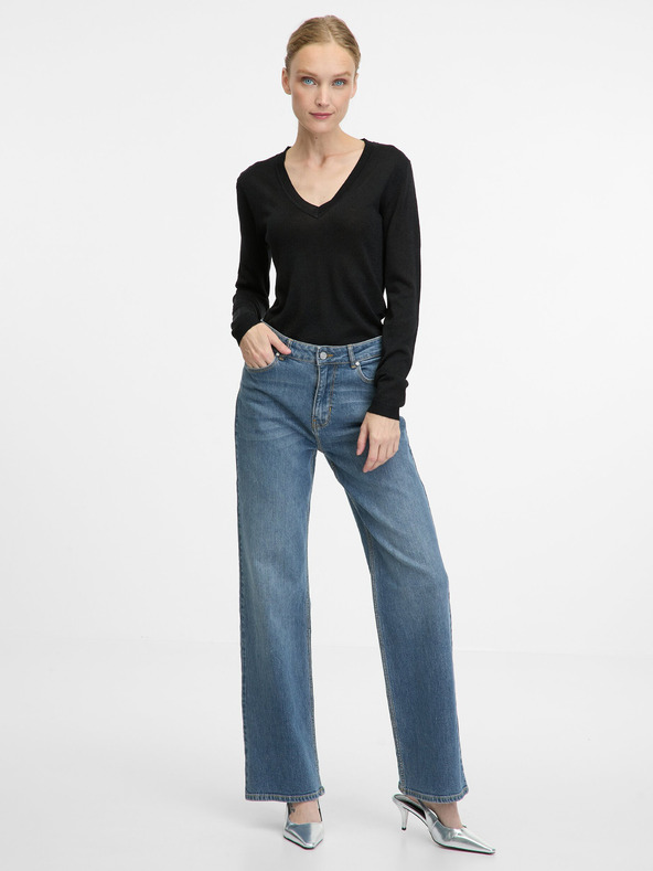 Orsay ORSAY Μαύρη γυναικεία ζακέτα ORSAY