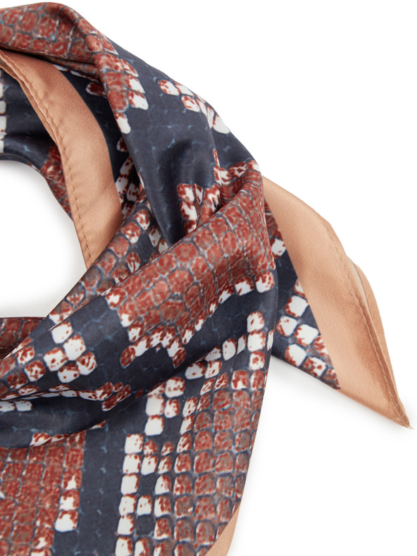 Orsay Καφέ γυναικείο κασκόλ με μοτίβο ORSAY