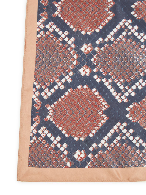 Orsay Καφέ γυναικείο κασκόλ με μοτίβο ORSAY