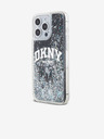 DKNY Κάλυμμα πλάτης Arch Logo Liquid Glitter για iPhone 15 Pro Max Μαύρο DKNY