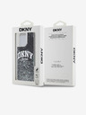 DKNY Κάλυμμα πλάτης Arch Logo Liquid Glitter για iPhone 15 Pro Max Μαύρο DKNY