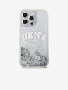 DKNY Κάλυμμα πλάτης Arch Logo Liquid Glitter για iPhone 15 Pro Max Διαφανές DKNY