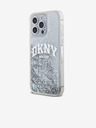 DKNY Κάλυμμα πλάτης Arch Logo Liquid Glitter για iPhone 15 Pro Max Διαφανές DKNY