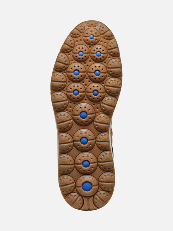 Geox Καφέ ανδρικά μποτάκια αστραγάλου Geox Spherica 4X4 ABX