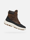 Geox Καφέ ανδρικά μποτάκια αστραγάλου Geox Nebula + Grip AB