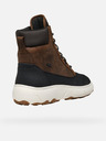 Geox Καφέ ανδρικά μποτάκια αστραγάλου Geox Nebula + Grip AB
