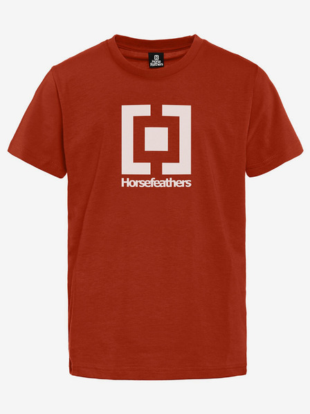 Horsefeathers Horsefeathers Kids Base T-Shirt - κόκκινο