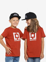 Horsefeathers Horsefeathers Kids Base T-Shirt - κόκκινο