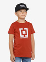 Horsefeathers Horsefeathers Kids Base T-Shirt - κόκκινο