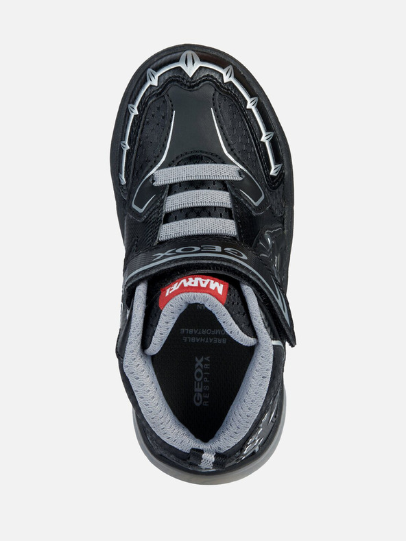 Geox Μαύρα αγορίστικα πάνινα παπούτσια Geox Grayjay