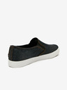 Lee Cooper Μαύρα ανδρικά slip on sneakers Lee Cooper