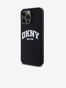 DKNY Υγρή σιλικόνη Arch Logo MagSafe Back Cover για iPhone 15 Pro Max Μαύρο DKNY