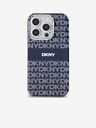 DKNY Κάλυμμα PC/TPU Repeat Pattern Tonal Stripe Magsafe Back Cover για iPhone 15 Pro Blue DKNY