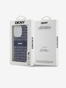 DKNY Κάλυμμα PC/TPU Repeat Pattern Tonal Stripe Magsafe Back Cover για iPhone 15 Pro Blue DKNY