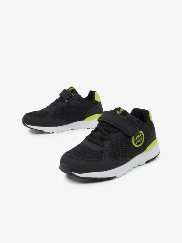 Lee Cooper Μαύρα αγορίστικα αθλητικά παπούτσια Lee Cooper