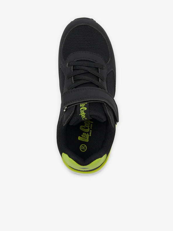 Lee Cooper Μαύρα αγορίστικα αθλητικά παπούτσια Lee Cooper