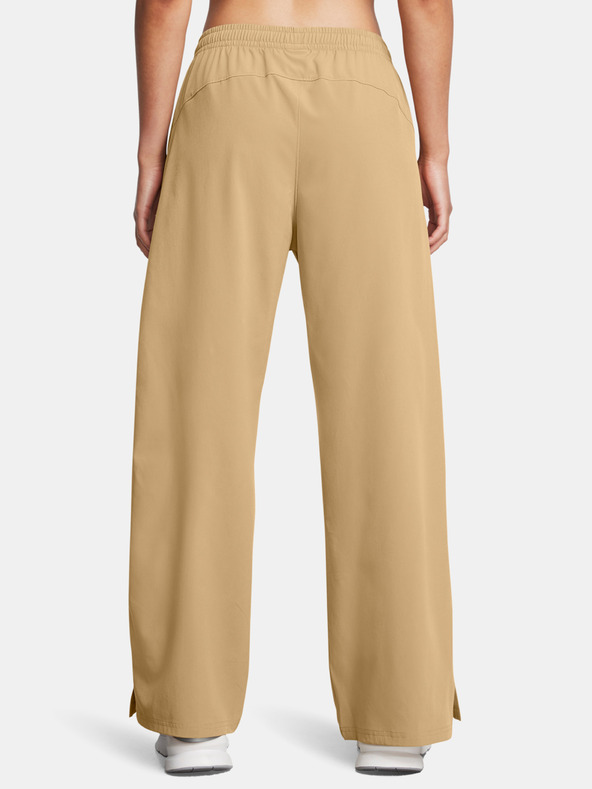 Under Armour Under Armour UA Rival Wide Leg Pant-BRN